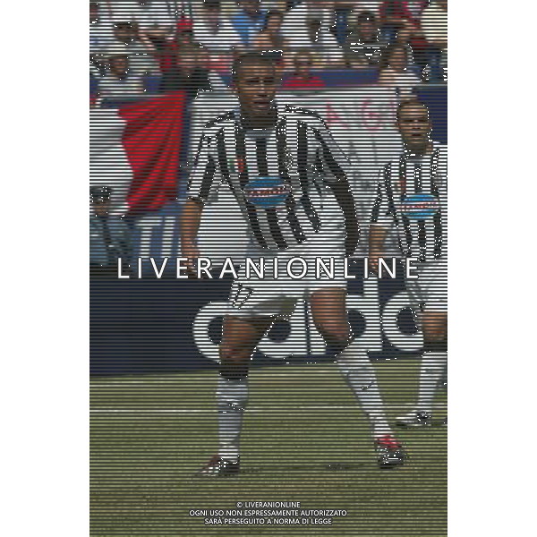NEW YORK 3/08/2003 SUPERCOPPA ITALIANA NELLA FOTO TREZEGUET DAVID FOTO ALDO LIVERANI