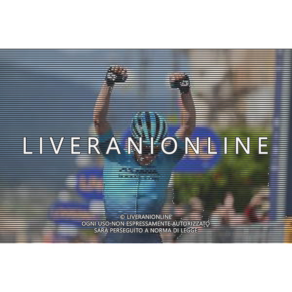 14-04-2023 Giro Di Sicilia; Tappa 04 Barcellona Pozzo Di Gotto - Giarre; 2023, Astana Qazaqstan; Lutsenko, Alexey; Giarre; ©SIROTTI / AGENZIA ALDO LIVERANI SAS