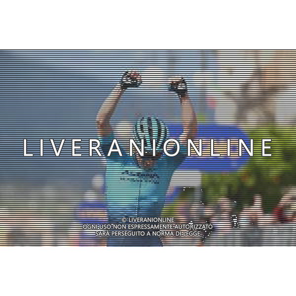14-04-2023 Giro Di Sicilia; Tappa 04 Barcellona Pozzo Di Gotto - Giarre; 2023, Astana Qazaqstan; Lutsenko, Alexey; Giarre; ©SIROTTI / AGENZIA ALDO LIVERANI SAS