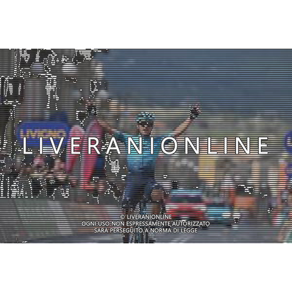 14-04-2023 Giro Di Sicilia; Tappa 04 Barcellona Pozzo Di Gotto - Giarre; 2023, Astana Qazaqstan; Lutsenko, Alexey; Giarre; ©SIROTTI / AGENZIA ALDO LIVERANI SAS