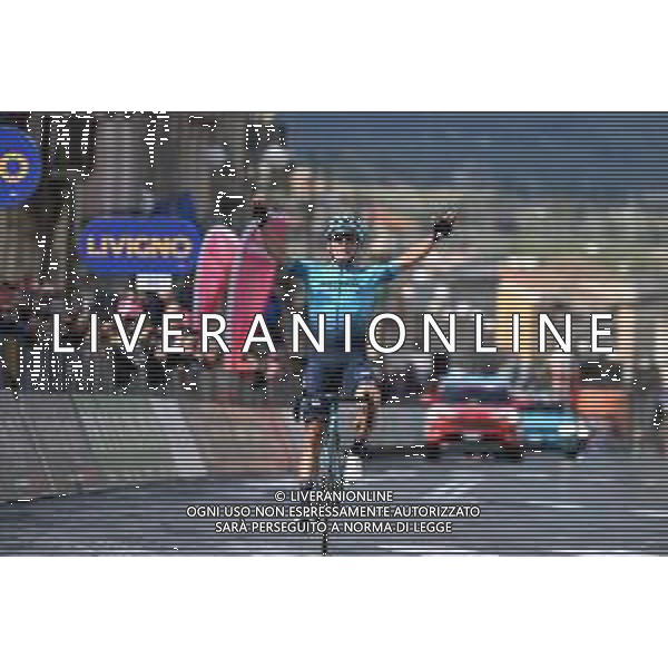 14-04-2023 Giro Di Sicilia; Tappa 04 Barcellona Pozzo Di Gotto - Giarre; 2023, Astana Qazaqstan; Lutsenko, Alexey; Giarre; ©SIROTTI / AGENZIA ALDO LIVERANI SAS