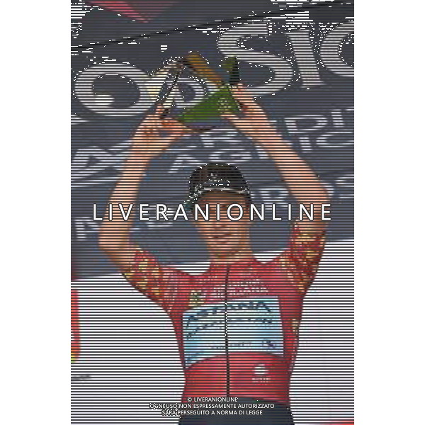 14-04-2023 Giro Di Sicilia; Tappa 04 Barcellona Pozzo Di Gotto - Giarre; 2023, Astana Qazaqstan; Lutsenko, Alexey; Giarre; ©SIROTTI / AGENZIA ALDO LIVERANI SAS