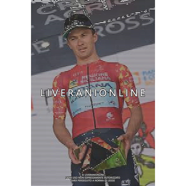 14-04-2023 Giro Di Sicilia; Tappa 04 Barcellona Pozzo Di Gotto - Giarre; 2023, Astana Qazaqstan; Lutsenko, Alexey; Giarre; ©SIROTTI / AGENZIA ALDO LIVERANI SAS