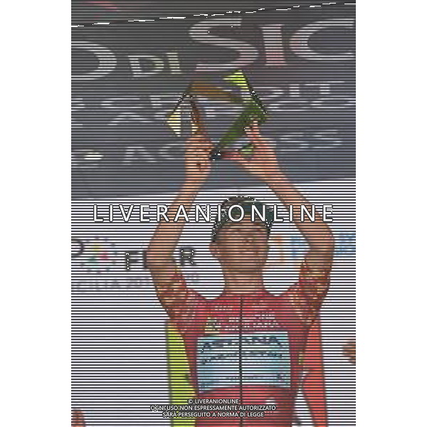 14-04-2023 Giro Di Sicilia; Tappa 04 Barcellona Pozzo Di Gotto - Giarre; 2023, Astana Qazaqstan; Lutsenko, Alexey; Giarre; ©SIROTTI / AGENZIA ALDO LIVERANI SAS