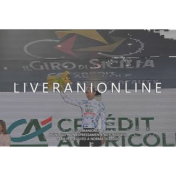 14-04-2023 Giro Di Sicilia; Tappa 04 Barcellona Pozzo Di Gotto - Giarre; 2023, Uae Emirates; Fisher Black, Finn; Giarre; ©SIROTTI / AGENZIA ALDO LIVERANI SAS