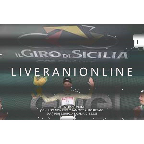 14-04-2023 Giro Di Sicilia; Tappa 04 Barcellona Pozzo Di Gotto - Giarre; 2023, Eolo - Kometa; Albanese, Vincenzo; Giarre; ©SIROTTI / AGENZIA ALDO LIVERANI SAS