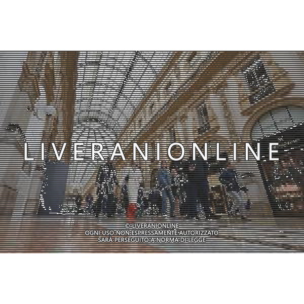 TVRG Galleria Milano 13-04-2023 Galleria Vittorio Emanuele II foto Roberto Garavaglia/ag. Aldo Liverani sas
