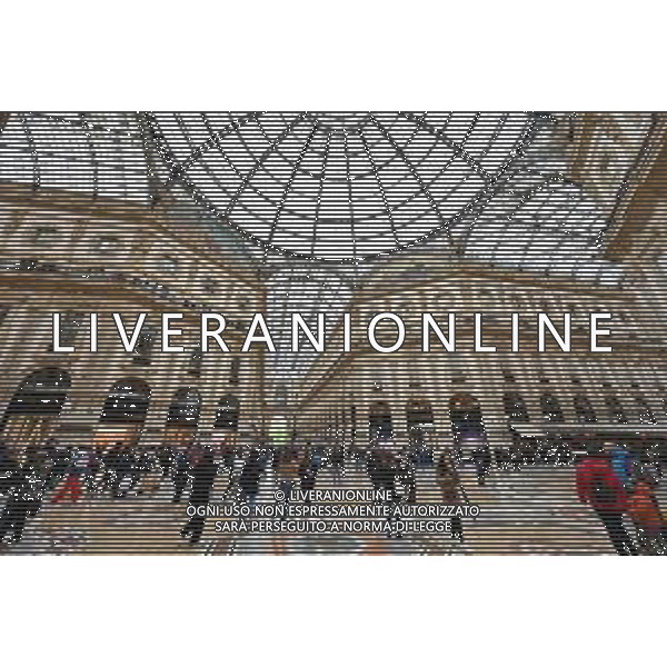 TVRG Galleria Milano 13-04-2023 Galleria Vittorio Emanuele II foto Roberto Garavaglia/ag. Aldo Liverani sas