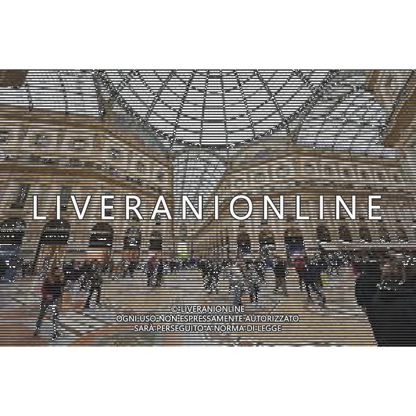 TVRG Galleria Milano 13-04-2023 Galleria Vittorio Emanuele II foto Roberto Garavaglia/ag. Aldo Liverani sas