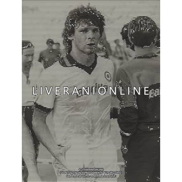 ARCHIVIO DFP-GIOVANNI LIVERANI NELLA FOTO SEBASTIANO NELA ROMA CALCIO AG ALDO LIVERANI S A S