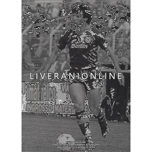 ARCHIVIO DFP-GIOVANNI LIVERANI NELLA FOTO SEBASTIANO NELA ROMA CALCIO AG ALDO LIVERANI S A S