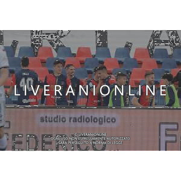 Stadio San Vito-Marulla Serie B 2022-2023 Cosenza-Cittadella In foto: esultanza dopo Gol Christian D\'Urso Cosenza ©Andrea Rosito / AGENZIA ALDO LIVERANI SAS