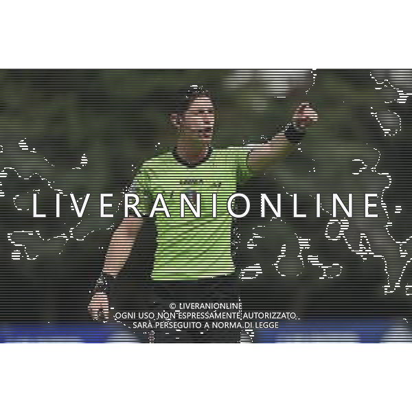 TVRG l\'arbitro Giuseppe Collu di Cagliari Inter vs Roma Sesto San Giovanni 15-04-2023 Stadio Ernesto Breda Serie A femminile TIMVISION 4a giornata Poule Scudetto foto Roberto Garavaglia/ag. Aldo Liverani sas / AGENZIA ALDO LIVERANI SAS