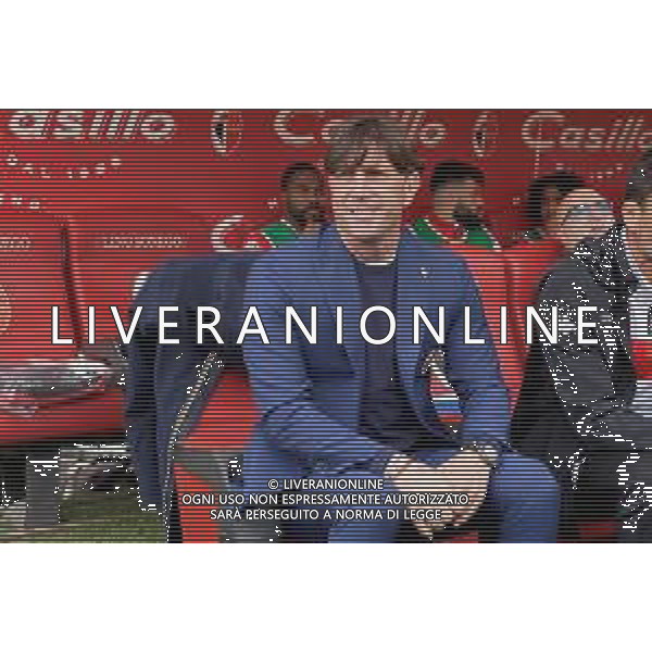 coach Michele Mignani (SSC Bari) during the Serie B match between SSC Bari and Como 1907 at Stadio San Nicola on April 15, 2023 in Bari, Italy. Photo by Emmanuele Mastrodonato/ag. Aldo Liverani sas
