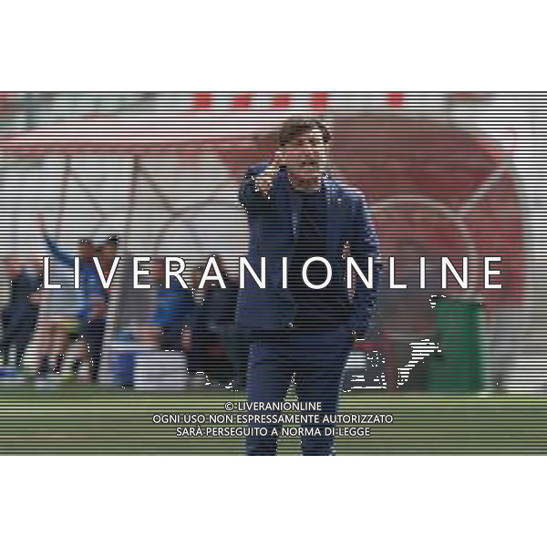 coach Michele Mignani (SSC Bari) during the Serie B match between SSC Bari and Como 1907 at Stadio San Nicola on April 15, 2023 in Bari, Italy. Photo by Emmanuele Mastrodonato/ag. Aldo Liverani sas