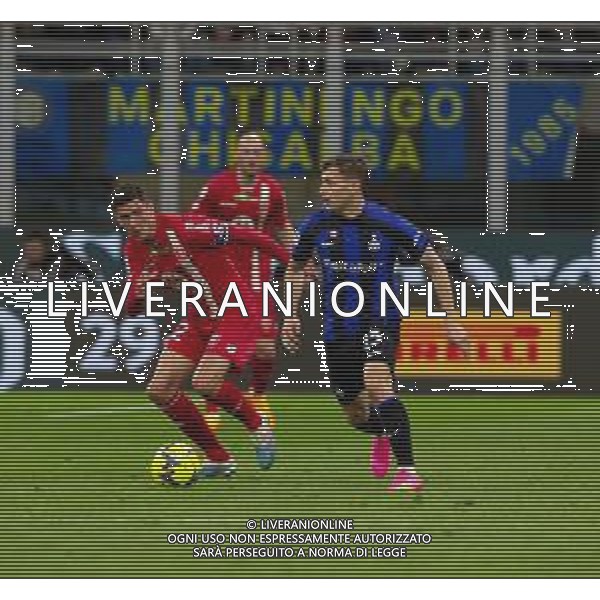 nicolo\' barella - INTER vs MONZA Campionato calcio Serie A TIM 15.04.2023 ©PAOLO GIAMPIETRI / AGENZIA ALDO LIVERANI SAS