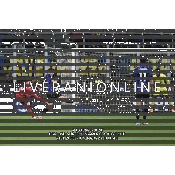 Nicolo\' Rovella (Monza) occasione da gol Inter vs Monza Milano 15-04-2023 Stadio Giuseppe Meazza - San Siro Campionato Serie A TIM - 30a giornata foto Roberto Garavaglia/ag. Aldo Liverani sas/ AGENZIA ALDO LIVERANI SAS