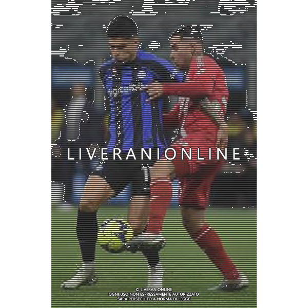 Joaquin Correa (Inter) e Armando Izzo (Monza) Inter vs Monza Milano 15-04-2023 Stadio Giuseppe Meazza - San Siro Campionato Serie A TIM - 30a giornata foto Roberto Garavaglia/ag. Aldo Liverani sas/ AGENZIA ALDO LIVERANI SAS