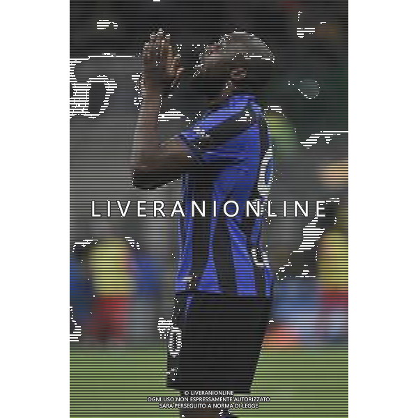 Romelu Lukaku (Inter) delusione dopo occasione da gol fallita Inter vs Monza Milano 15-04-2023 Stadio Giuseppe Meazza - San Siro Campionato Serie A TIM - 30a giornata foto Roberto Garavaglia/ag. Aldo Liverani sas/ AGENZIA ALDO LIVERANI SAS