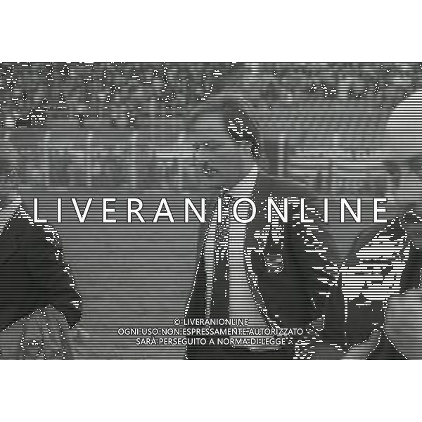 RETROSPETTIVA RENZO ULIVIERI ALLENATORE SAMPDORIA CALCIO NELLA FOTO RENZO ULIVIERI ALLENATORE SAMPDORIA CALCIO NELL\'ANNO 1982-1983 AG ALDO LIVERANI SAS