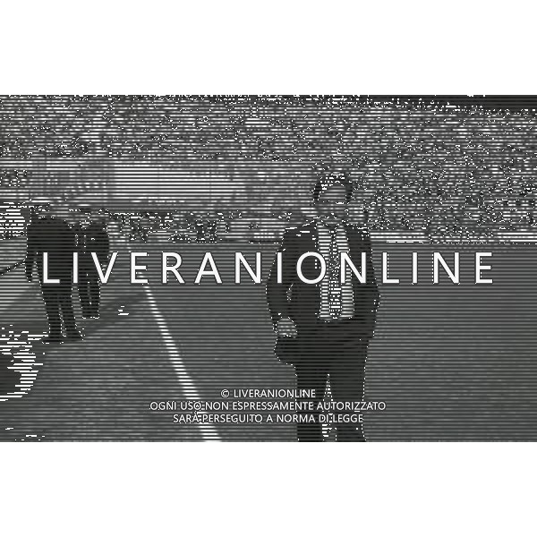 RETROSPETTIVA RENZO ULIVIERI ALLENATORE SAMPDORIA CALCIO NELLA FOTO RENZO ULIVIERI ALLENATORE SAMPDORIA CALCIO NELL\'ANNO 1983-1984 AG ALDO LIVERANI SAS