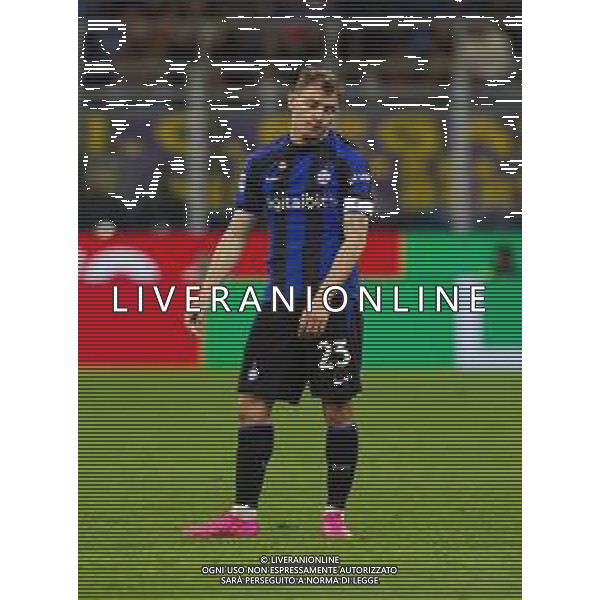 nicolo\' barella - Inter vs Monza Campionato calcio Serie A TIM 15.04.2023 ©PAOLO GIAMPIETRI / AGENZIA ALDO LIVERANI SAS