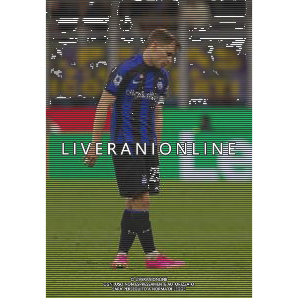 nicolo\' barella - Inter vs Monza Campionato calcio Serie A TIM 15.04.2023 ©PAOLO GIAMPIETRI / AGENZIA ALDO LIVERANI SAS