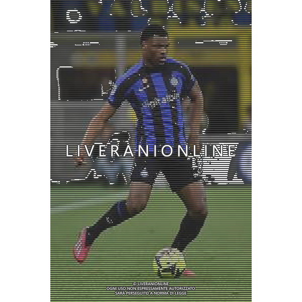 Denzel Dumfries (Inter) Inter vs Monza Milano 15-04-2023 Stadio Giuseppe Meazza - San Siro Campionato Serie A TIM - 30a giornata foto Roberto Garavaglia/ag. Aldo Liverani sas / AGENZIA ALDO LIVERANI SAS