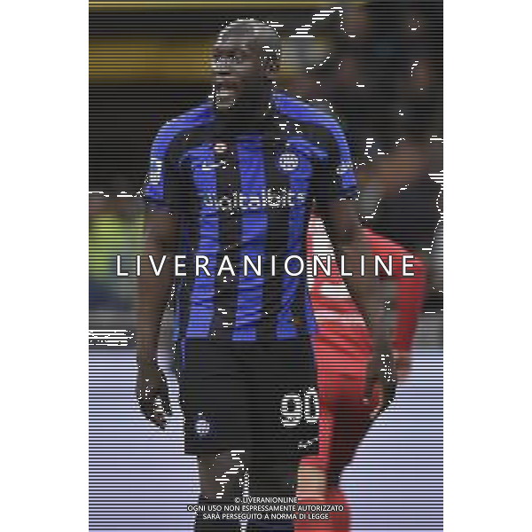 Romelu Lukaku (Inter) Inter vs Monza Milano 15-04-2023 Stadio Giuseppe Meazza - San Siro Campionato Serie A TIM - 30a giornata foto Roberto Garavaglia/ag. Aldo Liverani sas / AGENZIA ALDO LIVERANI SAS