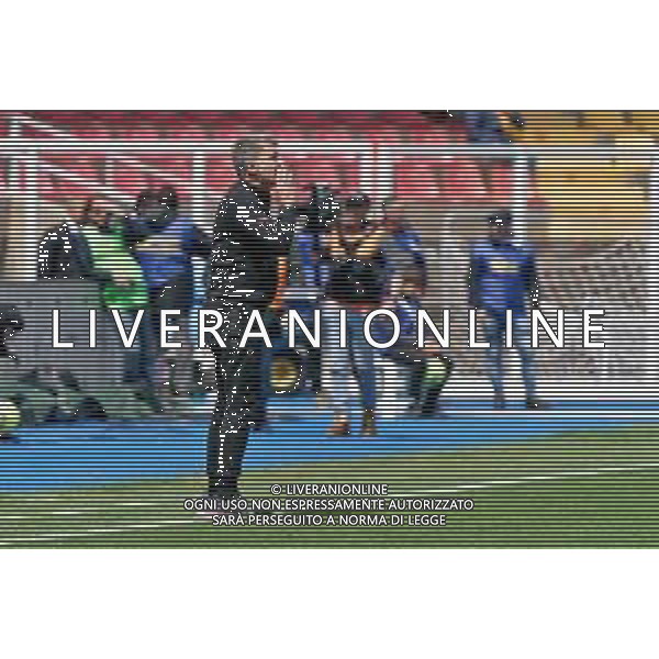 coach Marco Baroni (US Lecce) during the Italian soccer Serie A match US Lecce vs UC Sampdoria on April 16, 2023 at the Via del Mare stadium in Lecce, Italy. Photo by Emmanuele Mastrodonato/ag. Aldo Liverani sas