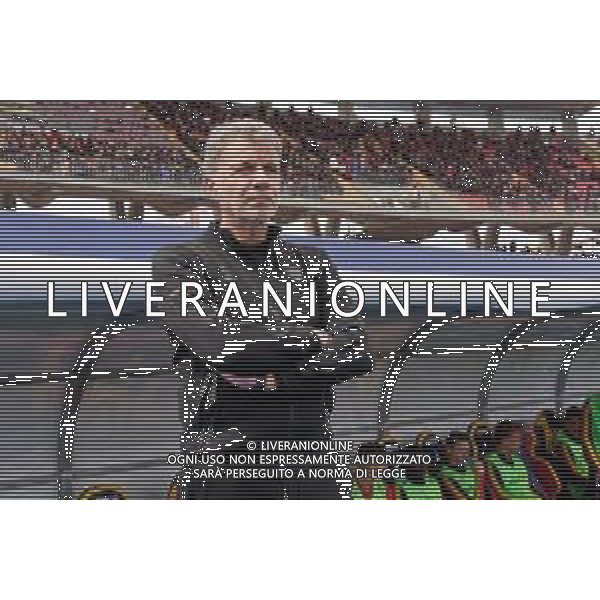 coach Marco Baroni (US Lecce) during the Italian soccer Serie A match US Lecce vs UC Sampdoria on April 16, 2023 at the Via del Mare stadium in Lecce, Italy. Photo by Emmanuele Mastrodonato/ag. Aldo Liverani sas