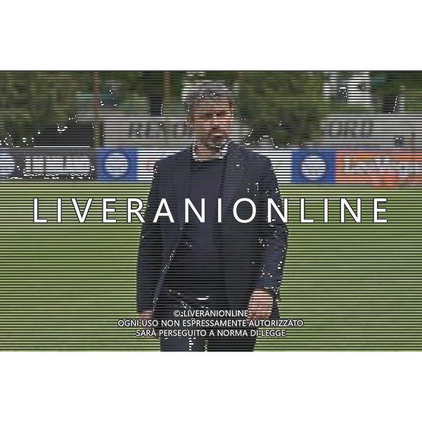 TVRG Alessandro Spugna allenatore Roma Inter vs Roma Sesto San Giovanni 15-04-2023 Stadio Ernesto Breda Serie A femminile TIMVISION 4a giornata Poule Scudetto foto Roberto Garavaglia/ag. Aldo Liverani sas / AGENZIA ALDO LIVERANI SAS