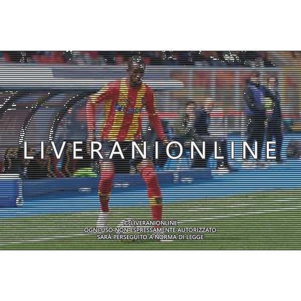 Assan Ceesay (US Lecce) during the Italian soccer Serie A match US Lecce vs UC Sampdoria on April 16, 2023 at the Via del Mare stadium in Lecce, Italy. Photo by Emmanuele Mastrodonato/ag. Aldo Liverani sas