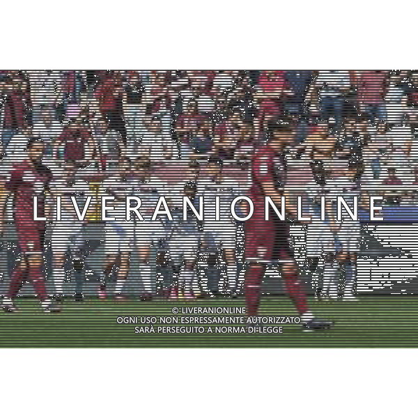 TVMV-Torino 16.04.2023 Stadio Grande Torino © Manuela Viganti/Agenzia Aldo Liverani Torino vs Salernitana Campionato Calcio Serie A TIM 2022/2023 30a giornata Nella foto: esultanza salernitana dopo il gol di tonny vilenha ©Viganti / AGENZIA ALDO LIVERANI SAS
