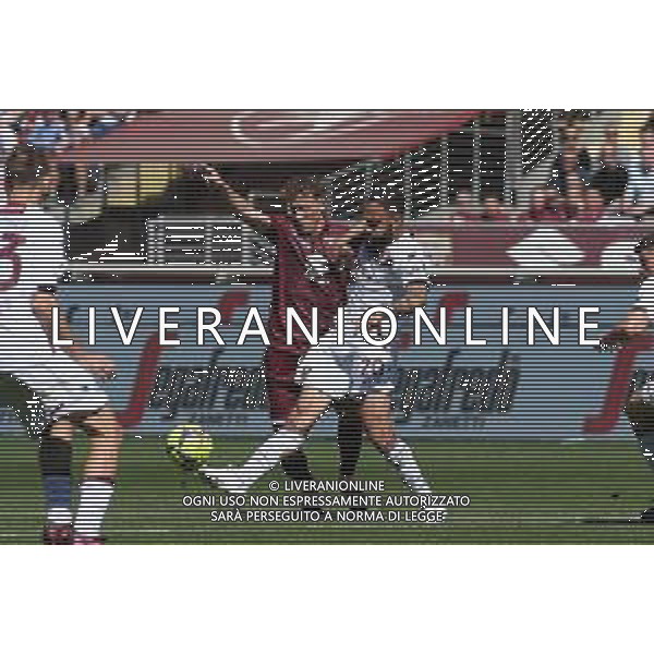 TVMV-Torino 16.04.2023 Stadio Grande Torino © Manuela Viganti/Agenzia Aldo Liverani Torino vs Salernitana Campionato Calcio Serie A TIM 2022/2023 30a giornata Nella foto: mergim vojvoda e grigoris kastanos ©Viganti / AGENZIA ALDO LIVERANI SAS