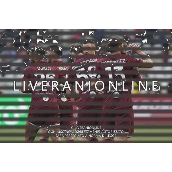 TVMV-Torino 16.04.2023 Stadio Grande Torino © Manuela Viganti/Agenzia Aldo Liverani Torino vs Salernitana Campionato Calcio Serie A TIM 2022/2023 30a giornata Nella foto: esultanza torino dopo il gol di antonio sanabria ©Viganti / AGENZIA ALDO LIVERANI SAS