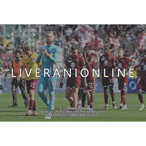 TVMV-Torino 16.04.2023 Stadio Grande Torino © Manuela Viganti/Agenzia Aldo Liverani Torino vs Salernitana Campionato Calcio Serie A TIM 2022/2023 30a giornata Nella foto: delusione torino a fine gara ©Viganti / AGENZIA ALDO LIVERANI SAS