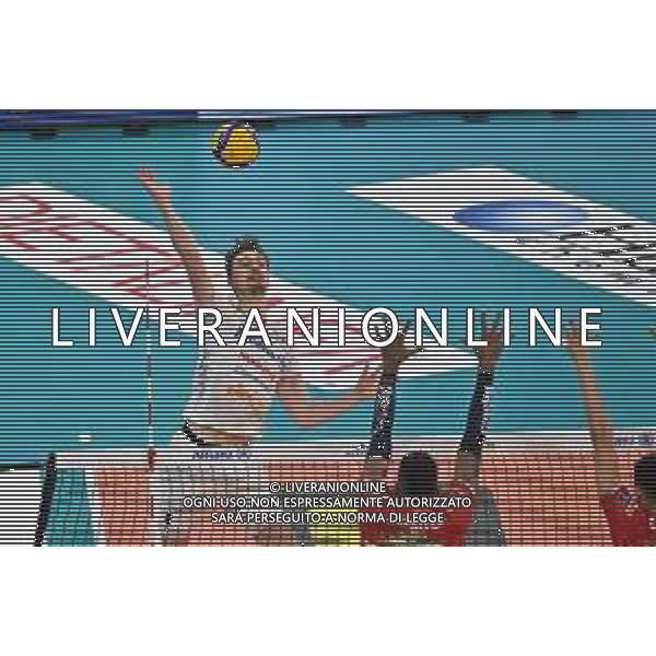 TVRG Jean Patry (Powervolley Milano) Allianz Powervolley Milano vs Cucine Lube Civitanova Milano 16-04-2023 Allianz Cloud PalaLido SuperLega Credem Banca - gara 2 semifinali play off scudetto foto Roberto Garavaglia/ag. Aldo Liverani sas/ AGENZIA ALDO LIVERANI SAS