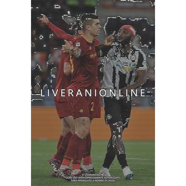 Roma vs Udinese Campionato Serie A TIM - 30 Giornata - Stadio Olimpico - Roma 16-04-2023 nella foto Lite Mancini e Success ©Federico Gaetano / AGENZIA ALDO LIVERANI SAS