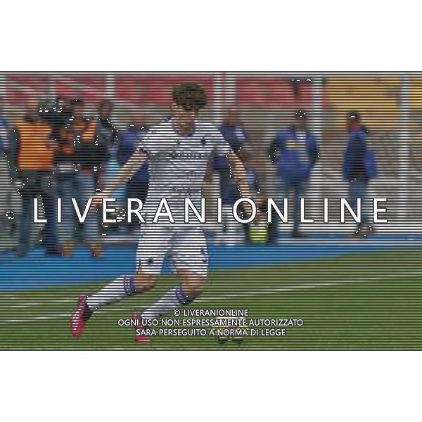 Marios Oikonomou (UC Sampdoria) during the Italian soccer Serie A match US Lecce vs UC Sampdoria on April 16, 2023 at the Via del Mare stadium in Lecce, Italy. Photo by Emmanuele Mastrodonato/ag. Aldo Liverani sas / AGENZIA ALDO LIVERANI SAS