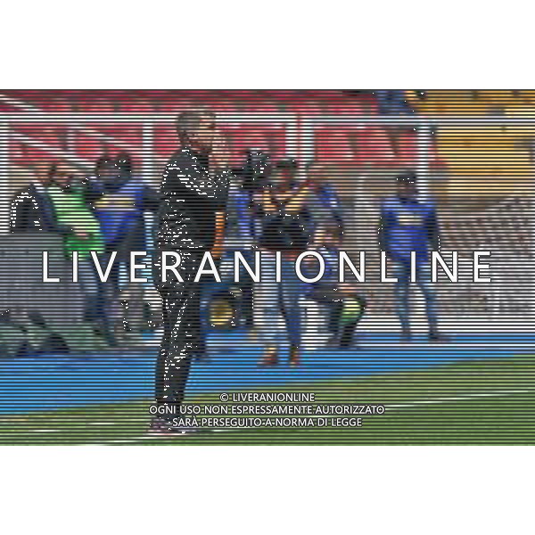 coach Marco Baroni (US Lecce) during the Italian soccer Serie A match US Lecce vs UC Sampdoria on April 16, 2023 at the Via del Mare stadium in Lecce, Italy. Photo by Emmanuele Mastrodonato/ag. Aldo Liverani sas / AGENZIA ALDO LIVERANI SAS
