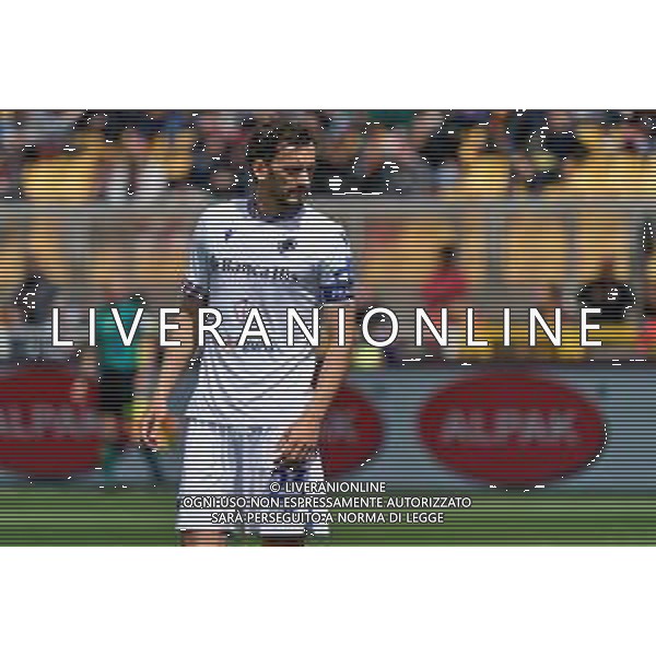 Manolo Gabbiadini (UC Sampdoria) during the Italian soccer Serie A match US Lecce vs UC Sampdoria on April 16, 2023 at the Via del Mare stadium in Lecce, Italy. Photo by Emmanuele Mastrodonato/ag. Aldo Liverani sas / AGENZIA ALDO LIVERANI SAS