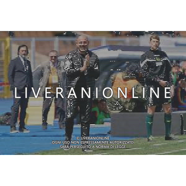 Coach Dejan Stankovic (UC Sampdoria) during the Italian soccer Serie A match US Lecce vs UC Sampdoria on April 16, 2023 at the Via del Mare stadium in Lecce, Italy. Photo by Emmanuele Mastrodonato/ag. Aldo Liverani sas / AGENZIA ALDO LIVERANI SAS