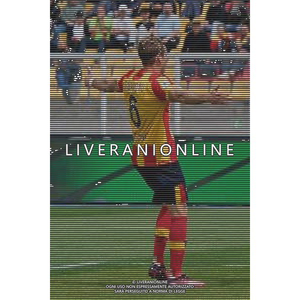 Federico Baschirotto (US Lecce) during the Italian soccer Serie A match US Lecce vs UC Sampdoria on April 16, 2023 at the Via del Mare stadium in Lecce, Italy. Photo by Emmanuele Mastrodonato/ag. Aldo Liverani sas / AGENZIA ALDO LIVERANI SAS