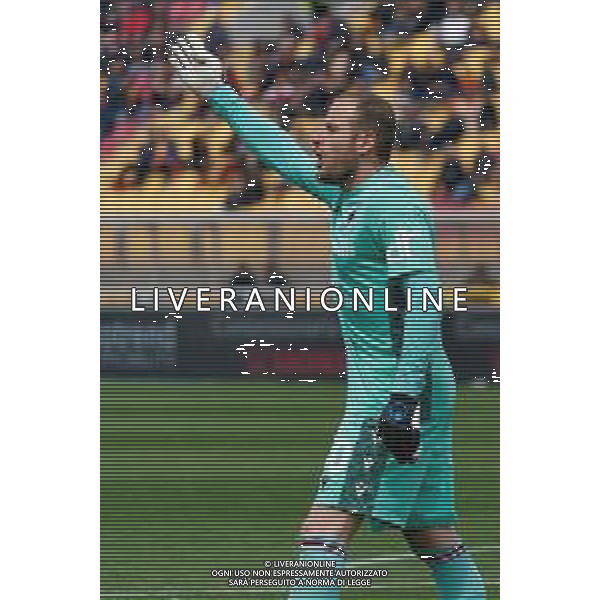 Nicola Ravaglia (UC Sampdoria) during the Italian soccer Serie A match US Lecce vs UC Sampdoria on April 16, 2023 at the Via del Mare stadium in Lecce, Italy. Photo by Emmanuele Mastrodonato/ag. Aldo Liverani sas / AGENZIA ALDO LIVERANI SAS