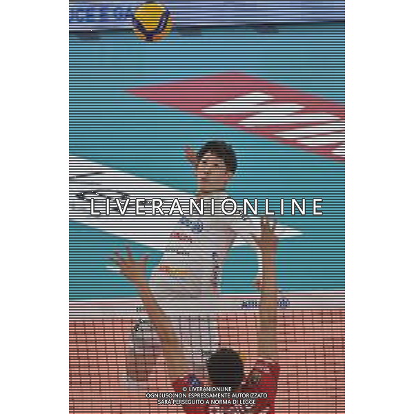 TVRG Yuki Ishikawa (Powervolley Milano) Allianz Powervolley Milano vs Cucine Lube Civitanova Milano 16-04-2023 Allianz Cloud PalaLido SuperLega Credem Banca - gara 2 semifinali play off scudetto foto Roberto Garavaglia/ag. Aldo Liverani sas / AGENZIA ALDO LIVERANI SAS
