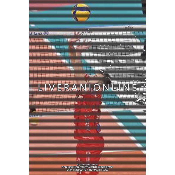 TVRG Luciano De Cecco (Civitanova) Allianz Powervolley Milano vs Cucine Lube Civitanova Milano 16-04-2023 Allianz Cloud PalaLido SuperLega Credem Banca - gara 2 semifinali play off scudetto foto Roberto Garavaglia/ag. Aldo Liverani sas / AGENZIA ALDO LIVERANI SAS