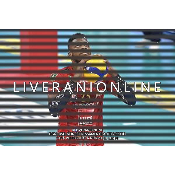 TVRG Marlon Yant Herrera (Civitanova) Allianz Powervolley Milano vs Cucine Lube Civitanova Milano 16-04-2023 Allianz Cloud PalaLido SuperLega Credem Banca - gara 2 semifinali play off scudetto foto Roberto Garavaglia/ag. Aldo Liverani sas / AGENZIA ALDO LIVERANI SAS