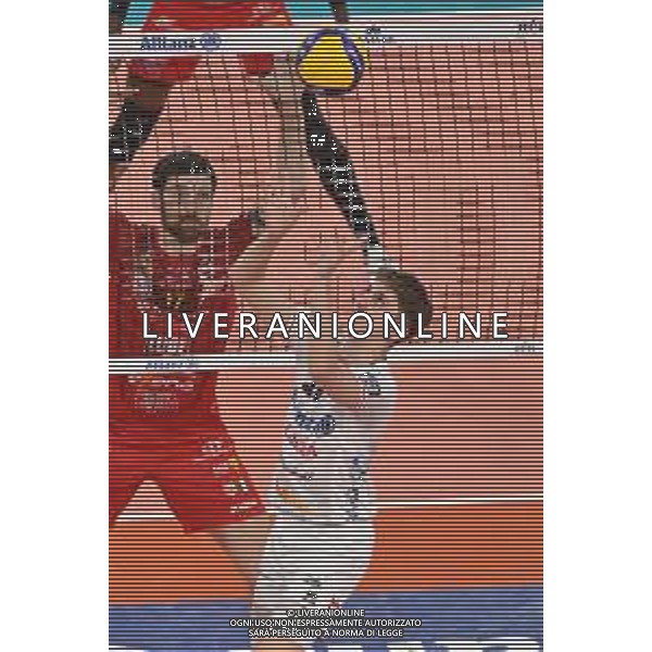 TVRG Paolo Porro (Powervolley Milano) Allianz Powervolley Milano vs Cucine Lube Civitanova Milano 16-04-2023 Allianz Cloud PalaLido SuperLega Credem Banca - gara 2 semifinali play off scudetto foto Roberto Garavaglia/ag. Aldo Liverani sas / AGENZIA ALDO LIVERANI SAS