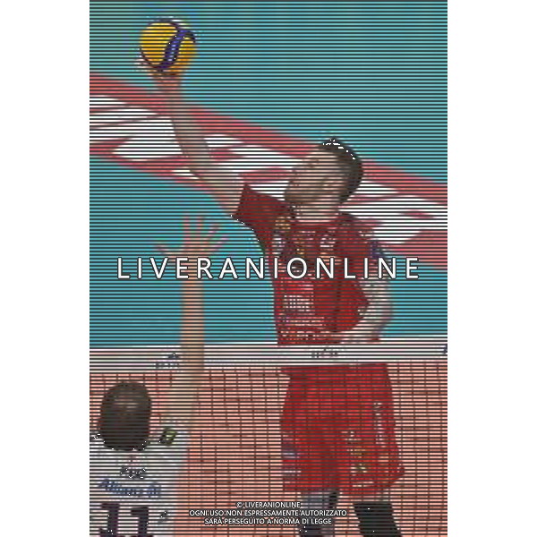 TVRG Ivan Zaytsev (Civitanova) Allianz Powervolley Milano vs Cucine Lube Civitanova Milano 16-04-2023 Allianz Cloud PalaLido SuperLega Credem Banca - gara 2 semifinali play off scudetto foto Roberto Garavaglia/ag. Aldo Liverani sas / AGENZIA ALDO LIVERANI SAS